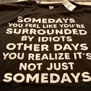 Black Graphic Tee - Short Sleeve